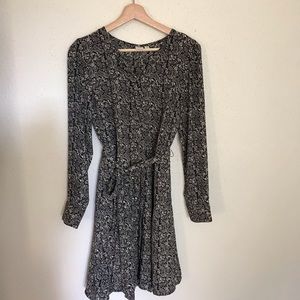 Gap Paisley Button down dress
